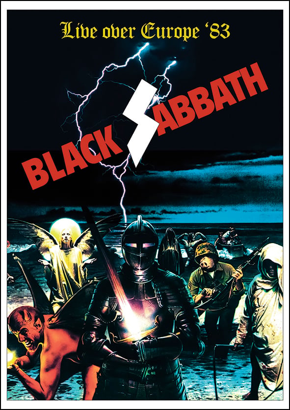 Black Sabbath - Live Evil | retro.posters